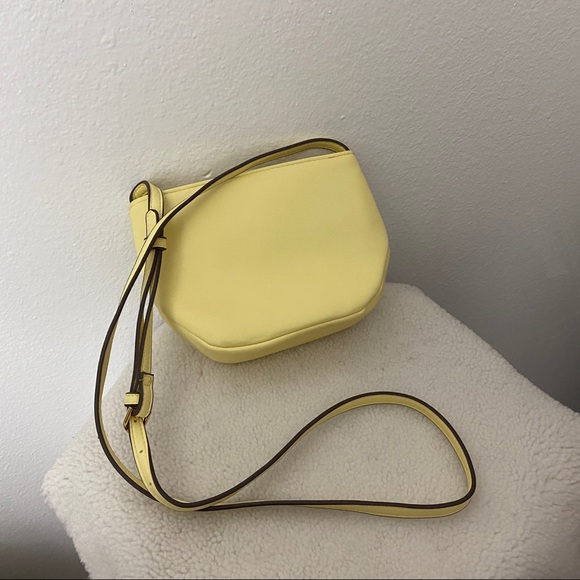 Target Handbags - NWOT A New Day Target Yellow Faux Leather Crossbody Bag